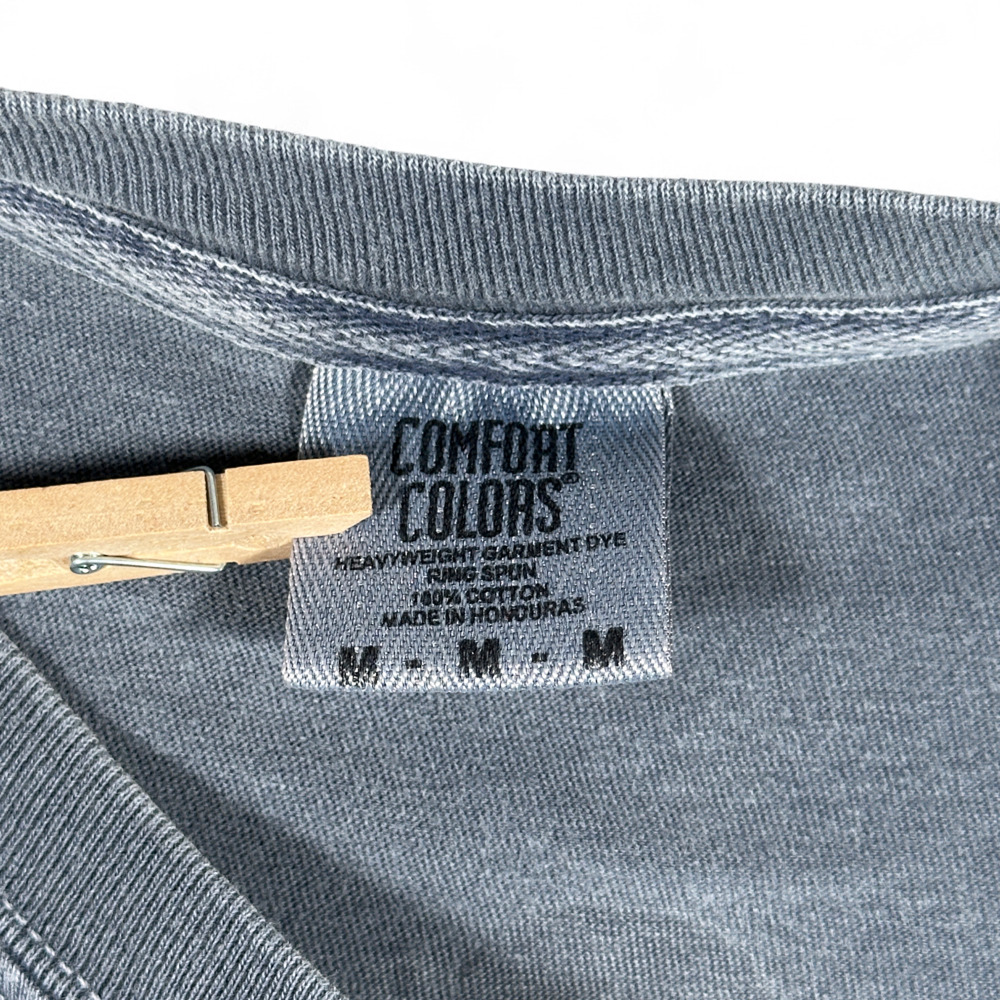 Original Oyster House Shirt Adult MEDIUM Blue Fish Comfort Colors Alabama Y2K - Picture 5 of 7